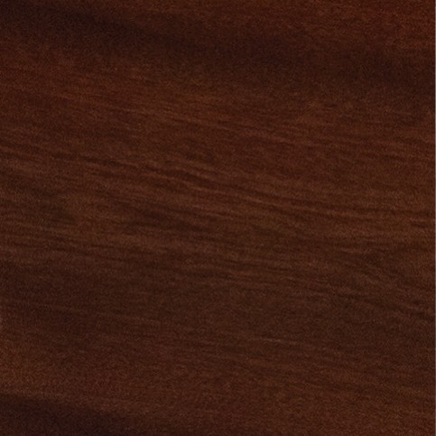 Close view of the solid mahogany grain used for The Stanton